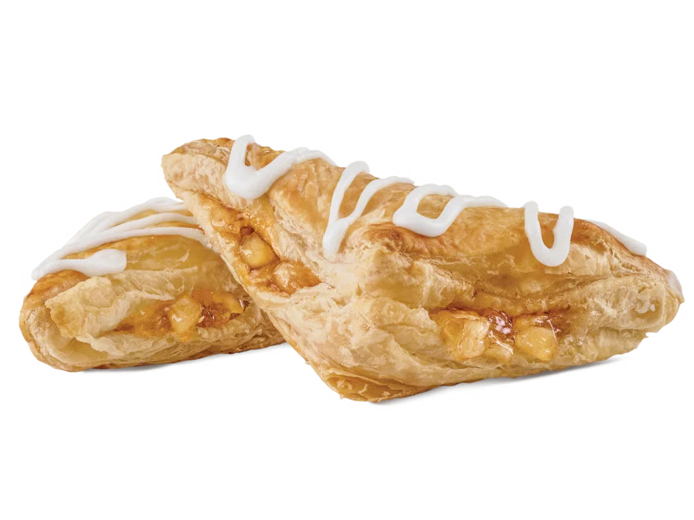Arby’s Apple Turnover with golden flaky crust and sweet apple filling