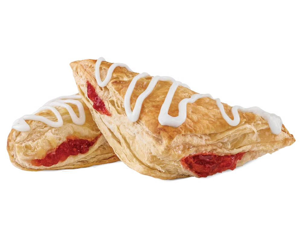 Arby’s Cherry Turnover with flaky golden crust and sweet cherry filling