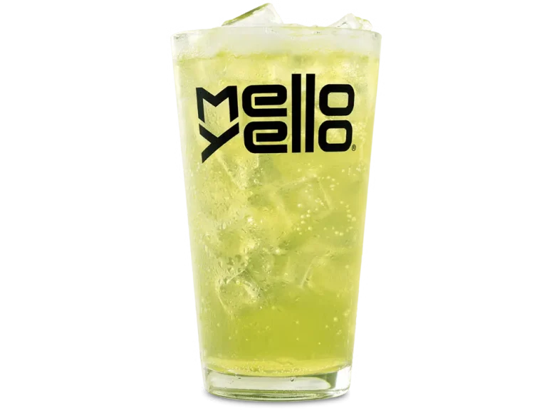 Arby’s Mello Yello® in a branded cup with ice