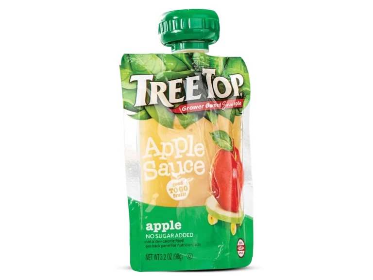 Arby’s Tree Top® Applesauce cup served as a kids meal side