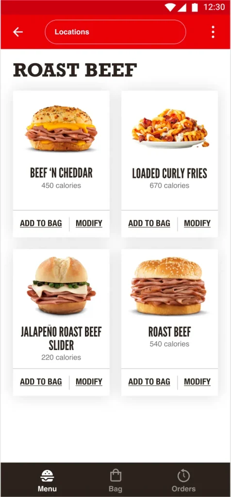 Download Arby's app for iOS