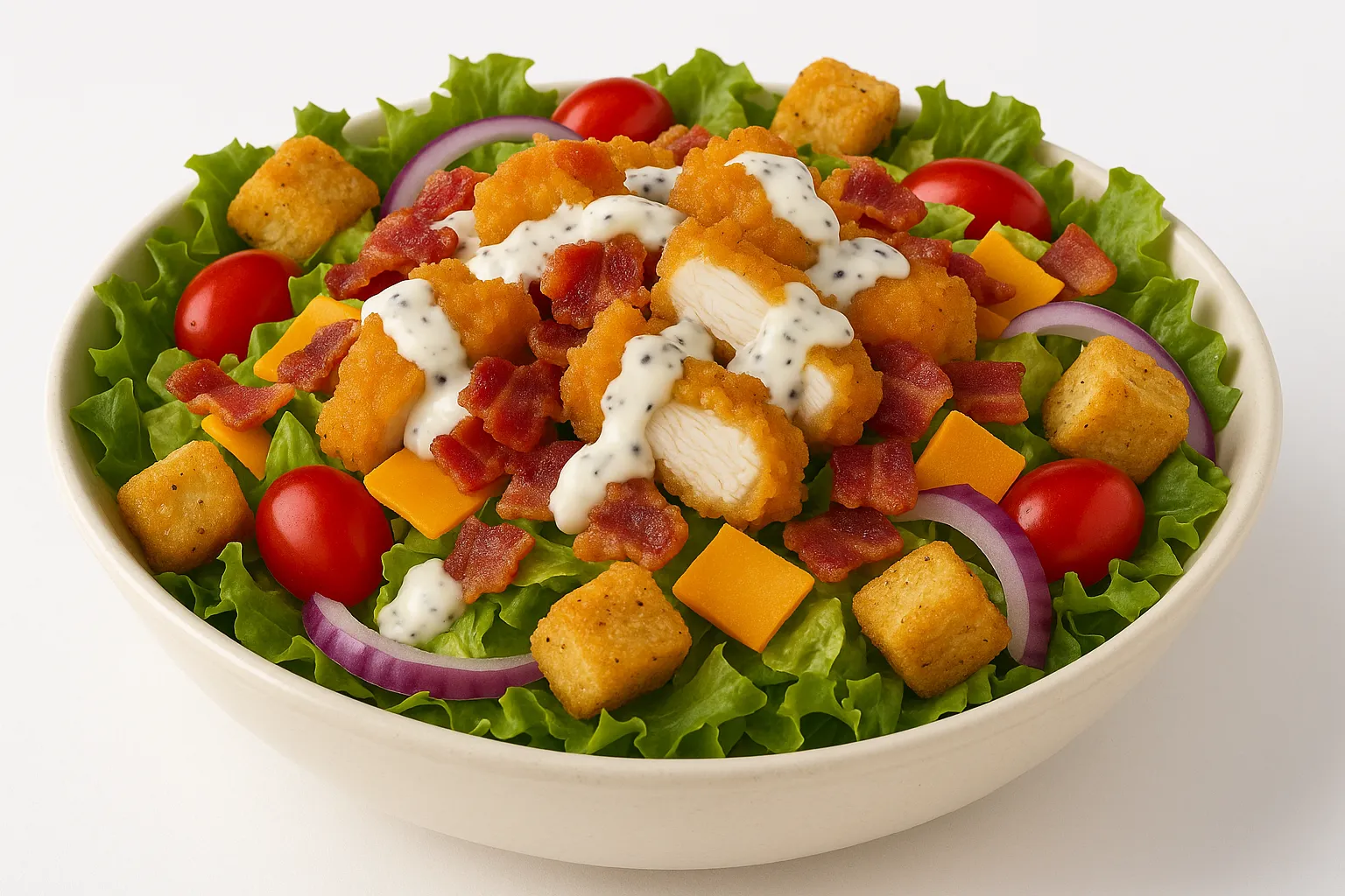 Crispy Chicken Farmhouse Salad