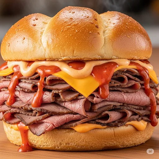 The Double Beef 'n Cheddar